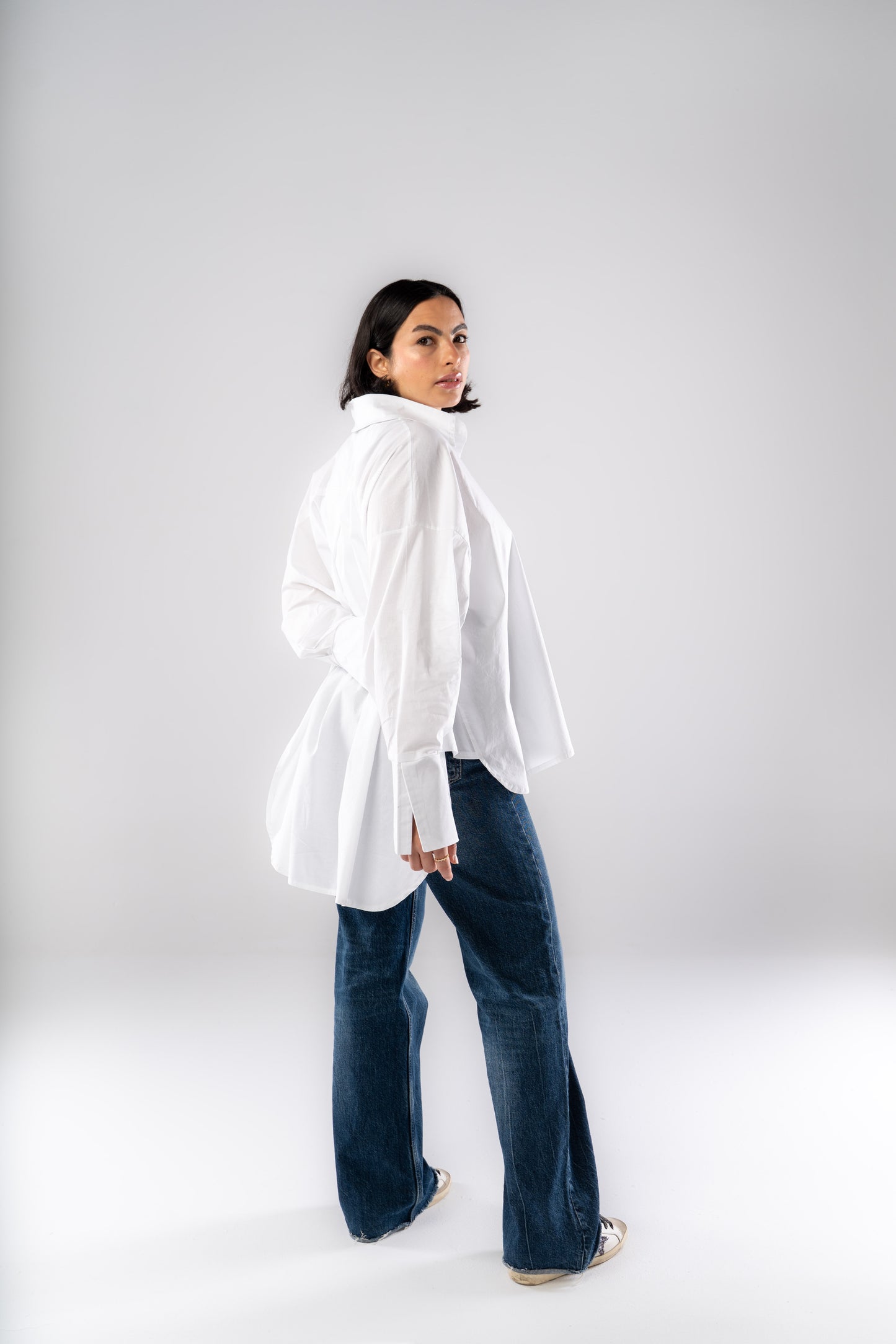 Poplin Shirt In White