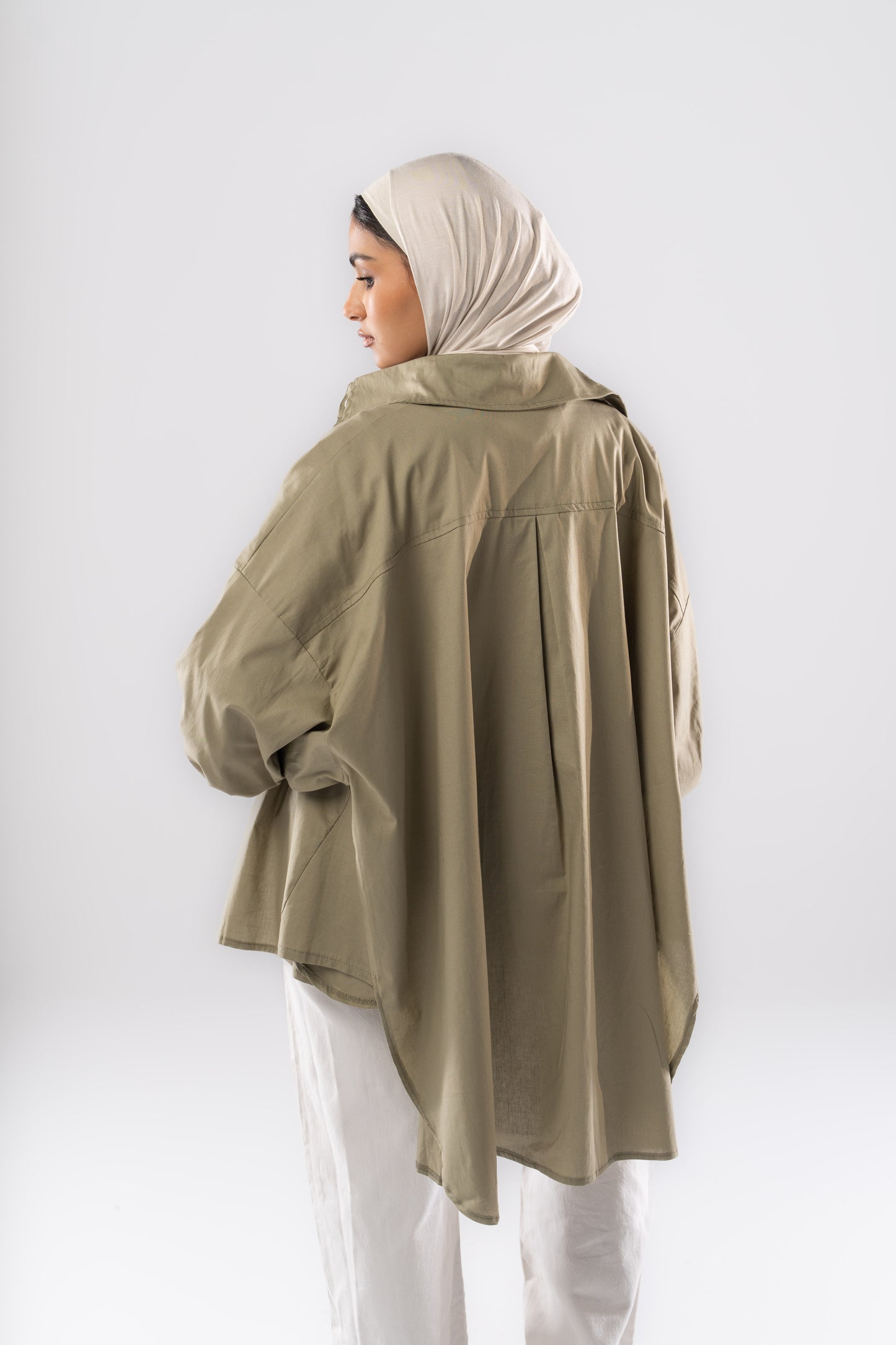 Poplin Shirt In Sage