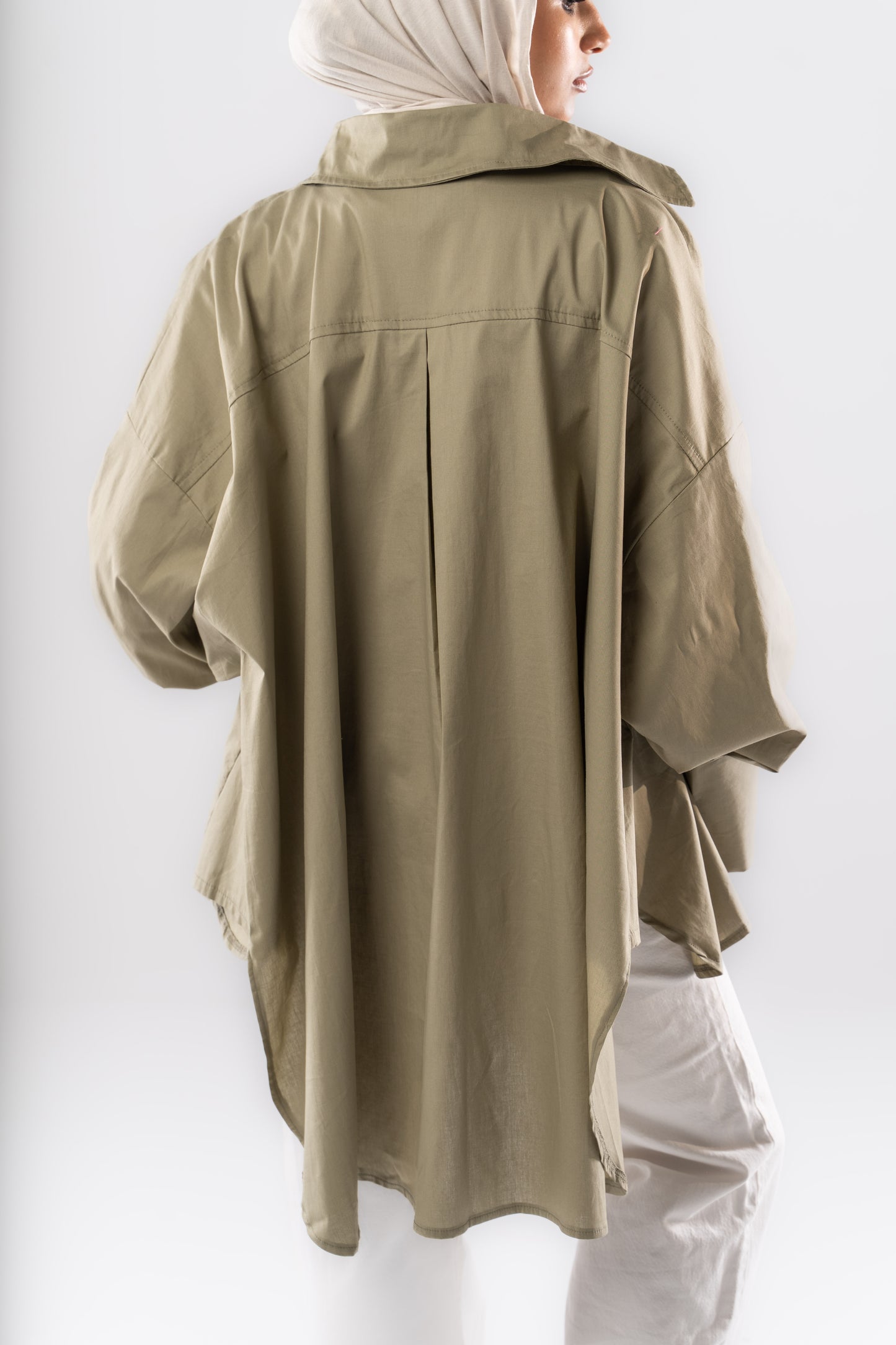 Poplin Shirt In Sage