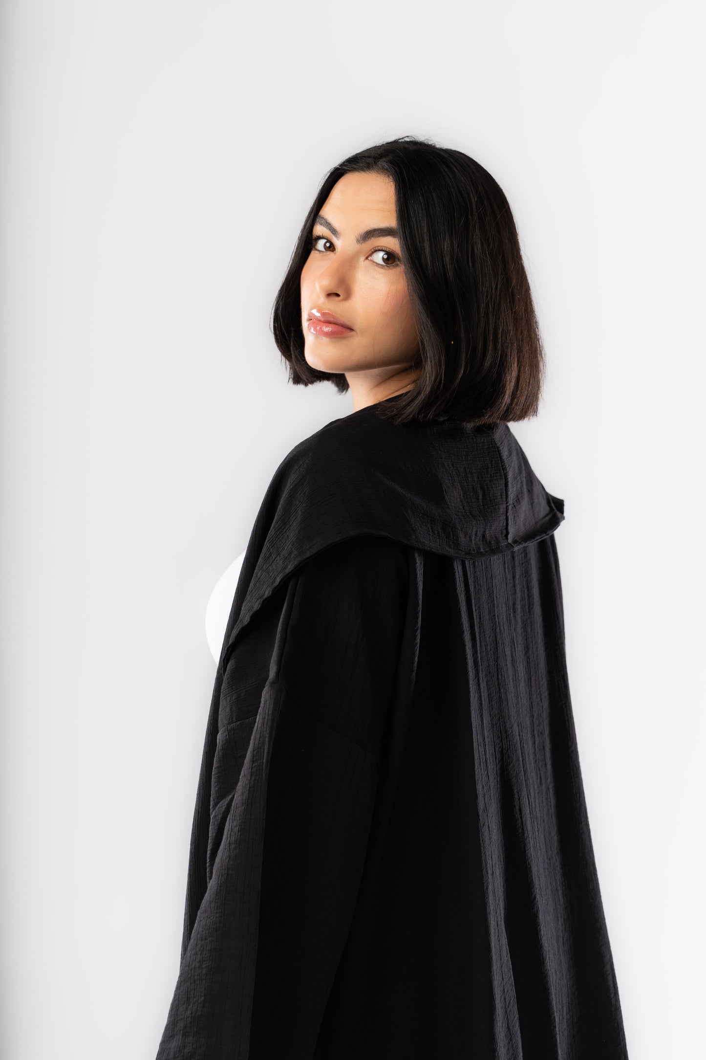 Ruffled Set In Black