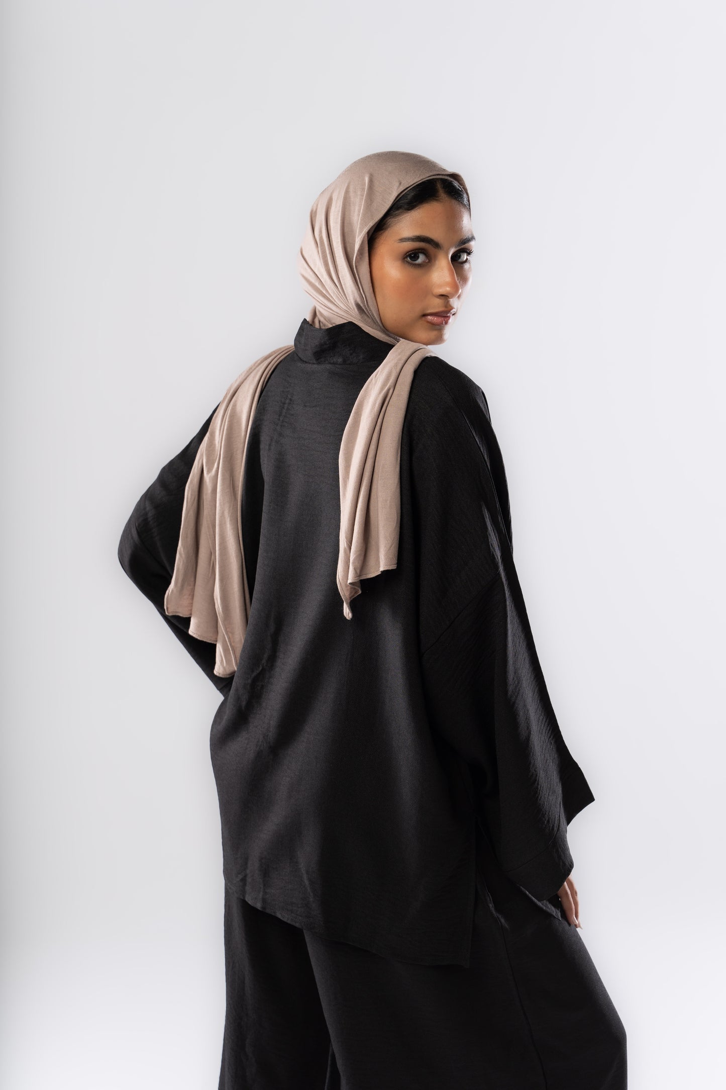 Button up set in Black